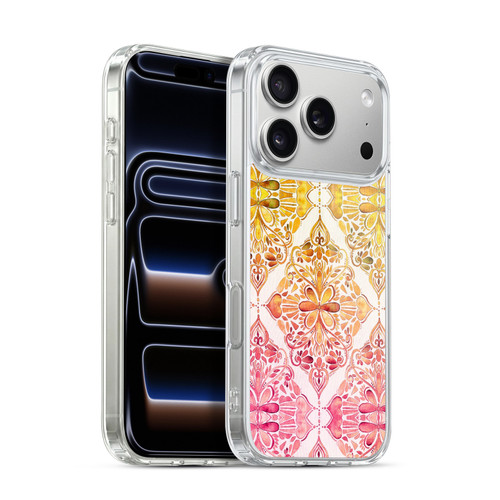 Micklyn Le Feuvre Mandala Sunset Art Nouveau Soft Gel Case for Apple iPhone 17 Pro