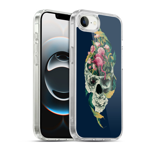 Riza Peker Skulls 9 Life And Death Soft Gel Case for Apple iPhone 16e / Apple iPhone 17e & MagSafe