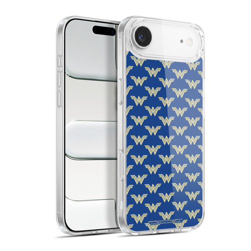 Wonder Woman Movie Logos Pattern Soft Gel Case for Apple iPhone 17 Air