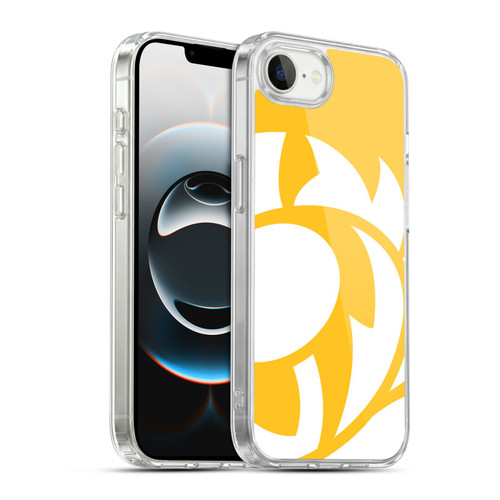 Scotland Rugby Oversized Thistle Rampant Yellow Soft Gel Case for Apple iPhone 16e / Apple iPhone 17e & MagSafe