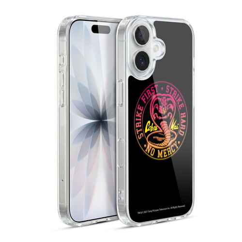 Cobra Kai Key Art Strike Hard Logo Soft Gel Case for Apple iPhone 17