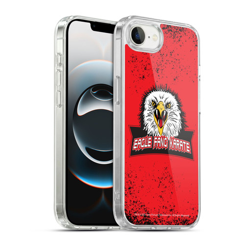 Cobra Kai Key Art Eagle Fang Logo Soft Gel Case for Apple iPhone 16e / Apple iPhone 17e & MagSafe