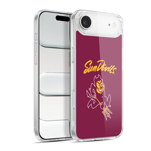 Arizona State University ASU Arizona State Art Sun Devils Soft Gel Case for Apple iPhone 17 Air