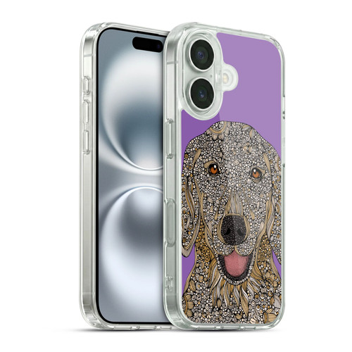 Valentina Dogs Golden Retriever Soft Gel Case for Apple iPhone 16 & MagSafe
