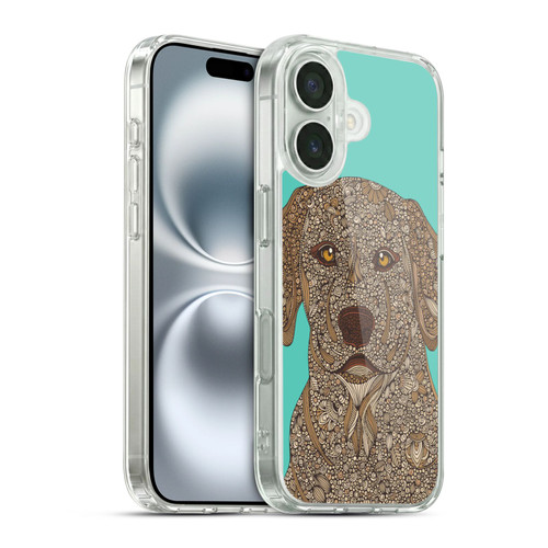 Valentina Dogs Yellow Lab Soft Gel Case for Apple iPhone 16 & MagSafe