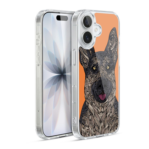 Valentina Dogs German Shepherd Soft Gel Case for Apple iPhone 17
