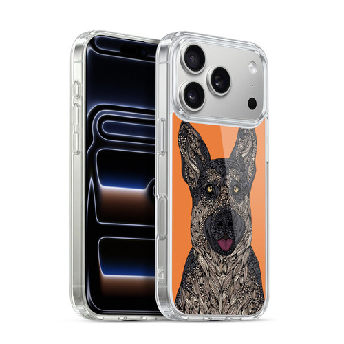 Valentina Dogs German Shepherd Soft Gel Case for Apple iPhone 17 Pro