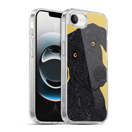 Valentina Dogs Black Labrador Soft Gel Case for Apple iPhone 16e / Apple iPhone 17e & MagSafe