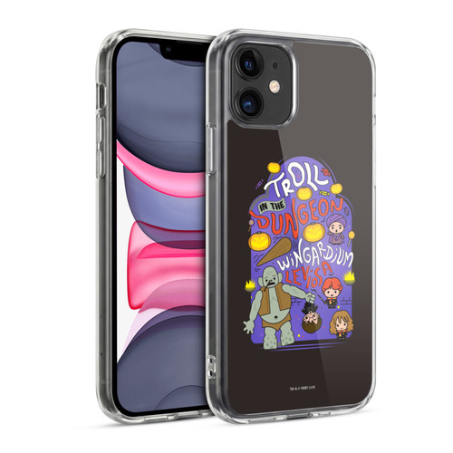 Harry Potter Deathly Hallows III Troll Dungeon Soft Gel Case for Apple iPhone 11