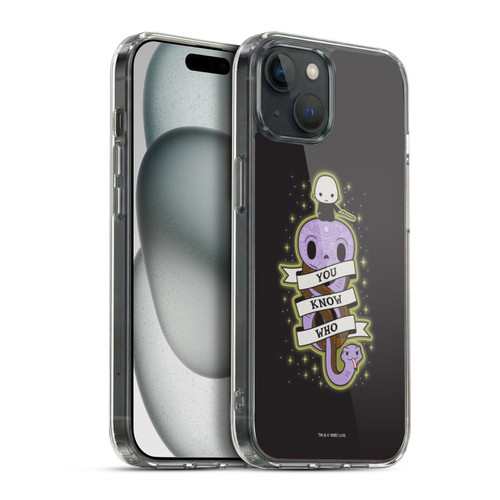 Harry Potter Deathly Hallows III Voldemort Soft Gel Case for Apple iPhone 15 Plus & MagSafe