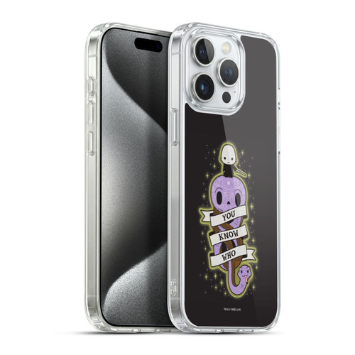 Harry Potter Deathly Hallows III Voldemort Soft Gel Case for Apple iPhone 15 Pro Max & MagSafe