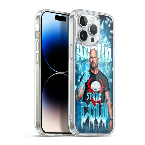 WWE Stone Cold Steve Austin Portrait Soft Gel Case for Apple iPhone 13 Pro Max & MagSafe
