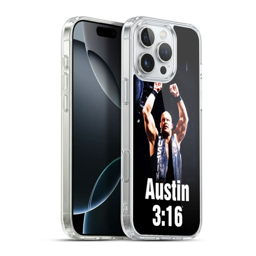 WWE Stone Cold Steve Austin Photo Soft Gel Case for Apple iPhone 16 Pro Max & MagSafe