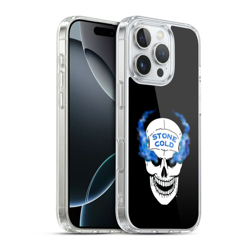 WWE Stone Cold Steve Austin Retro Skull Soft Gel Case for Apple iPhone 16 Pro & MagSafe
