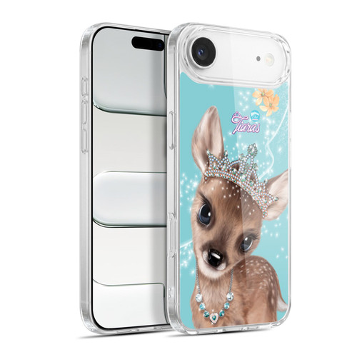 Animal Club International Royal Faces Fawn Soft Gel Case for Apple iPhone 17 Air