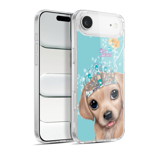Animal Club International Royal Faces Golden Retriever Soft Gel Case for Apple iPhone 17 Air