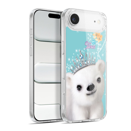 Animal Club International Royal Faces Polar Bear Soft Gel Case for Apple iPhone 17 Air