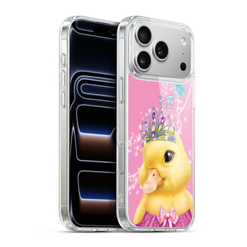 Animal Club International Royal Faces Duck Soft Gel Case for Apple iPhone 17 Pro Max
