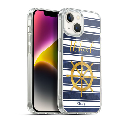 Paul Brent Nautical Wheel Soft Gel Case for Apple iPhone 14