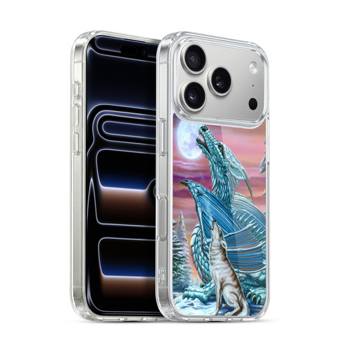 Ed Beard Jr Mythical Series Moon Song Wolf Moon Soft Gel Case for Apple iPhone 17 Pro