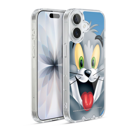 Tom and Jerry Full Face Tom Soft Gel Case for Apple iPhone 17