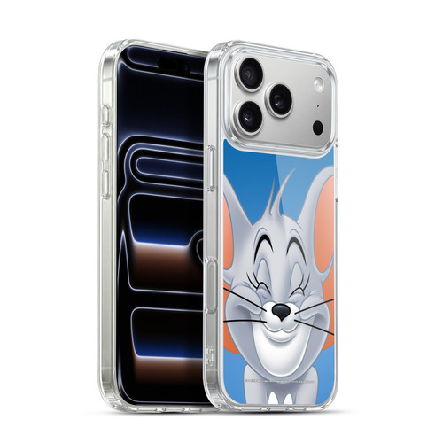 Tom and Jerry Full Face Nibbles Soft Gel Case for Apple iPhone 17 Pro Max