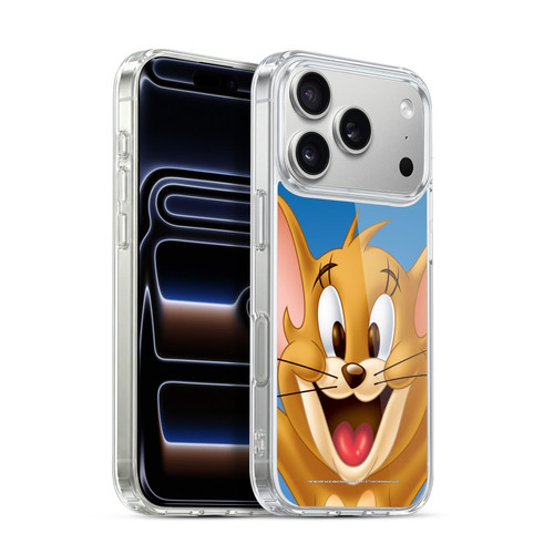 Tom and Jerry Full Face Jerry Soft Gel Case for Apple iPhone 17 Pro