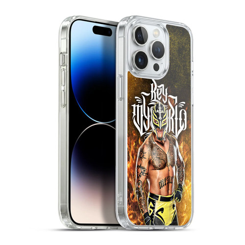 WWE Rey Mysterio Portrait Soft Gel Case for Apple iPhone 13 Pro Max & MagSafe