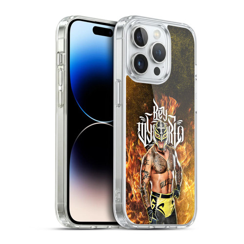 WWE Rey Mysterio Portrait Soft Gel Case for Apple iPhone 14 Pro & MagSafe