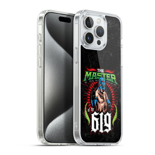 WWE Rey Mysterio The Master Of 619 Soft Gel Case for Apple iPhone 15 Pro Max & MagSafe