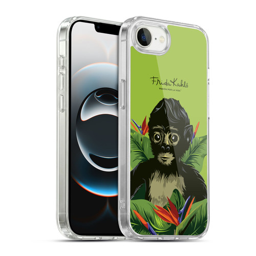 Frida Kahlo Tropical Monkey Soft Gel Case for Apple iPhone 16e / Apple iPhone 17e & MagSafe
