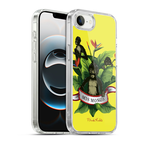 Frida Kahlo Tropical Monkeys Soft Gel Case for Apple iPhone 16e / Apple iPhone 17e & MagSafe
