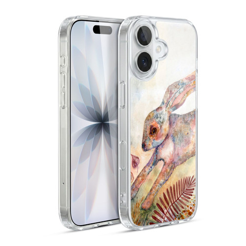 Wyanne Animals Bunny Escape Painting Soft Gel Case for Apple iPhone 17