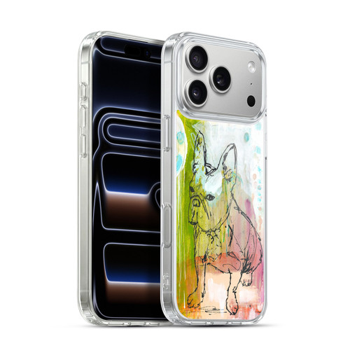 Wyanne Nature Portraits French Bulldog Sketch Soft Gel Case for Apple iPhone 17 Pro Max