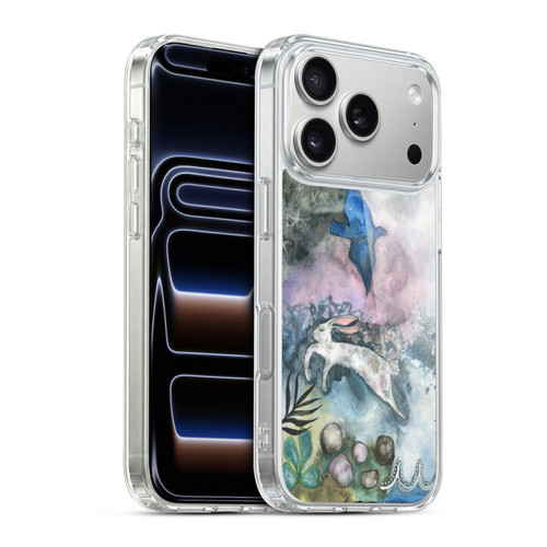 Wyanne Animals Bird and Rabbit Soft Gel Case for Apple iPhone 17 Pro