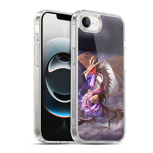Anthony Christou Fantasy Art Bone Dragon Soft Gel Case for Apple iPhone 16e / Apple iPhone 17e & MagSafe