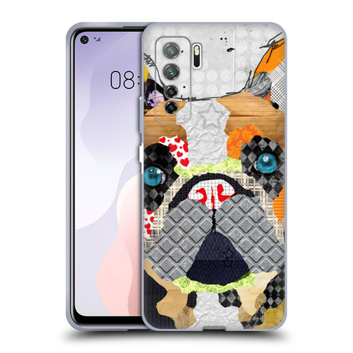 Michel Keck Dogs 3 French Bulldog Soft Gel Case for Huawei Nova 7 SE/P40 Lite 5G