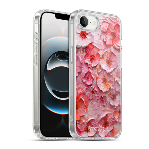 Nature Magick Paint Blobs Poppy Soft Gel Case for Apple iPhone 16e / Apple iPhone 17e & MagSafe
