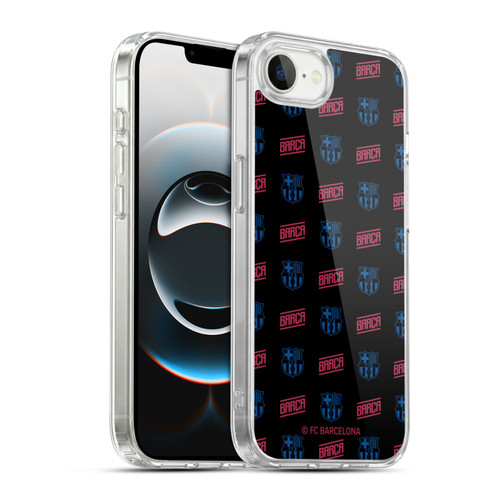 FC Barcelona Forca Barca Pattern Soft Gel Case for Apple iPhone 16e / Apple iPhone 17e & MagSafe