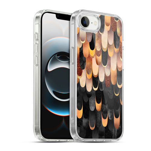 Elisabeth Fredriksson Sparkles Copper And Black Soft Gel Case for Apple iPhone 16e / Apple iPhone 17e & MagSafe