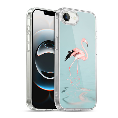 LebensArt Beings Flamingo Soft Gel Case for Apple iPhone 16e / Apple iPhone 17e & MagSafe