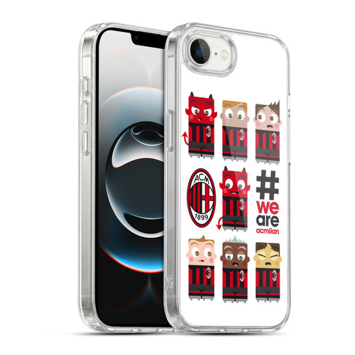 AC Milan Children We Are Soft Gel Case for Apple iPhone 16e / Apple iPhone 17e & MagSafe