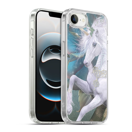 Laurie Prindle Fantasy Horse Kieran Unicorn Soft Gel Case for Apple iPhone 16e / Apple iPhone 17e & MagSafe