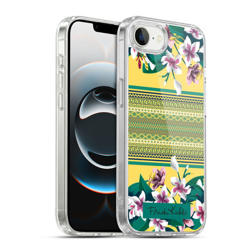 Frida Kahlo Flowers Tribal Plumeria Soft Gel Case for Apple iPhone 16e / Apple iPhone 17e & MagSafe