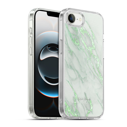 Nature Magick Marble Metallics Green Soft Gel Case for Apple iPhone 16e / Apple iPhone 17e & MagSafe