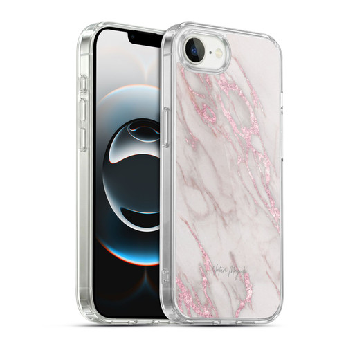 Nature Magick Marble Metallics Pink Soft Gel Case for Apple iPhone 16e / Apple iPhone 17e & MagSafe