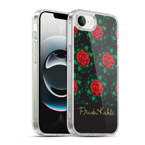 Frida Kahlo Roses Leafy Soft Gel Case for Apple iPhone 16e / Apple iPhone 17e & MagSafe