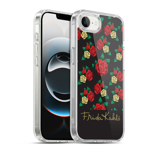 Frida Kahlo Roses Pattern Soft Gel Case for Apple iPhone 16e / Apple iPhone 17e & MagSafe