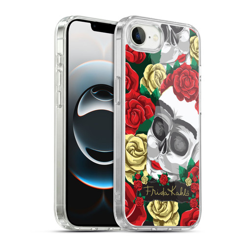 Frida Kahlo Roses Pair Skull Soft Gel Case for Apple iPhone 16e / Apple iPhone 17e & MagSafe