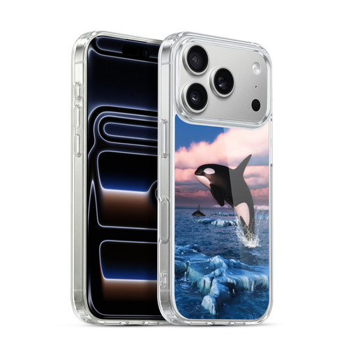 Simone Gatterwe Life In Sea Killer Whales Soft Gel Case for Apple iPhone 17 Pro